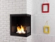 Встроенный биокамин Lux Fire Угловой 690 S (левый угол)