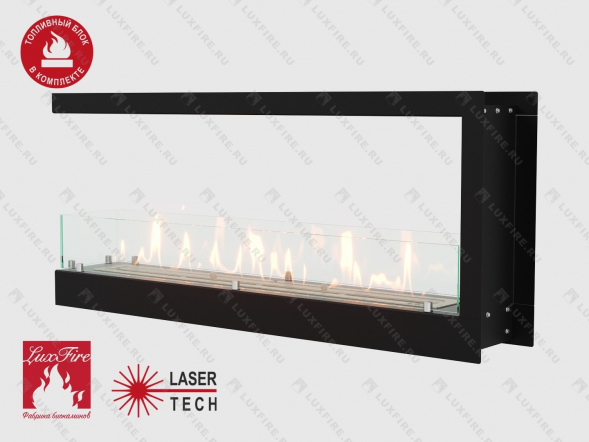 Встроенный биокамин Lux Fire Торцевой 1090 S