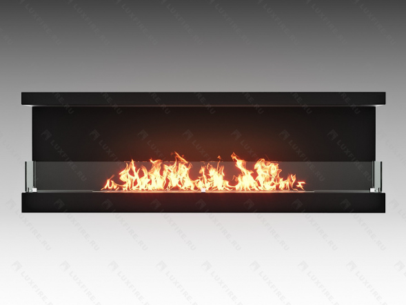 Встроенный биокамин Lux Fire Фронтальный 1450 S