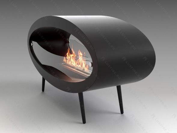 Напольный биокамин Lux Fire &amp;quot;Эллипс&amp;quot; 1200