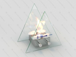 Настольный биокамин Lux Fire Серия 1-2 S
