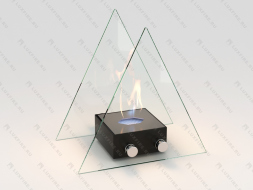 Настольный биокамин Lux Fire Серия 1-2 S