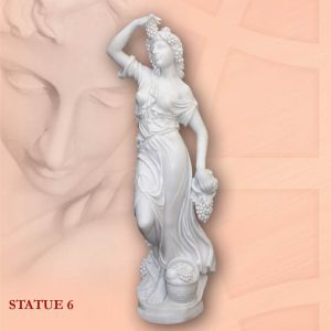 Мраморная статуя № 6