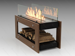 Напольный биокамин Lux Fire "Радость"