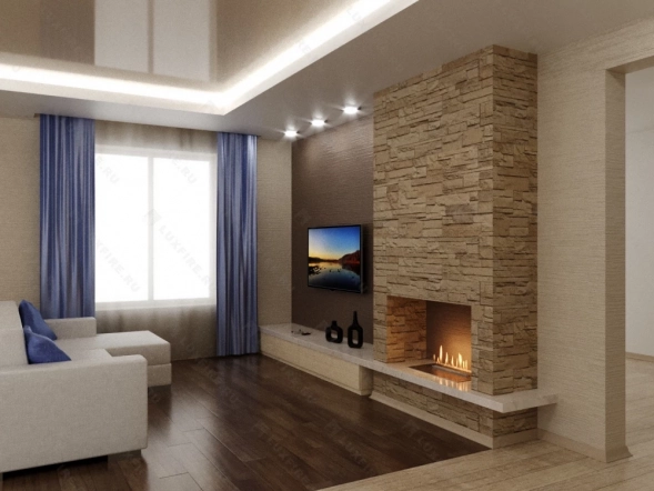 Автоматический биокамин Lux Fire Smart Flame 1000 RC
