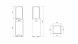 Нагреватель газовый PATIO/LIGHT, сталь с ручным управлением, цвет черный
