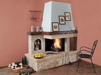 Каминная облицовка Spoleto B итальянской фабрики Selfair