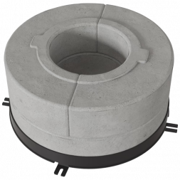 Комплект бетонных теплоаккумулирующих дисков d-150мм (4 шт., 2 слоя, V1)