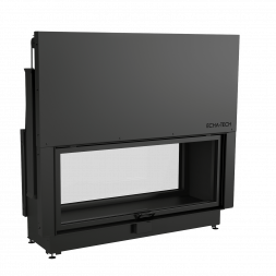 Каминная топка двойная 140x60 C G Echa Tech